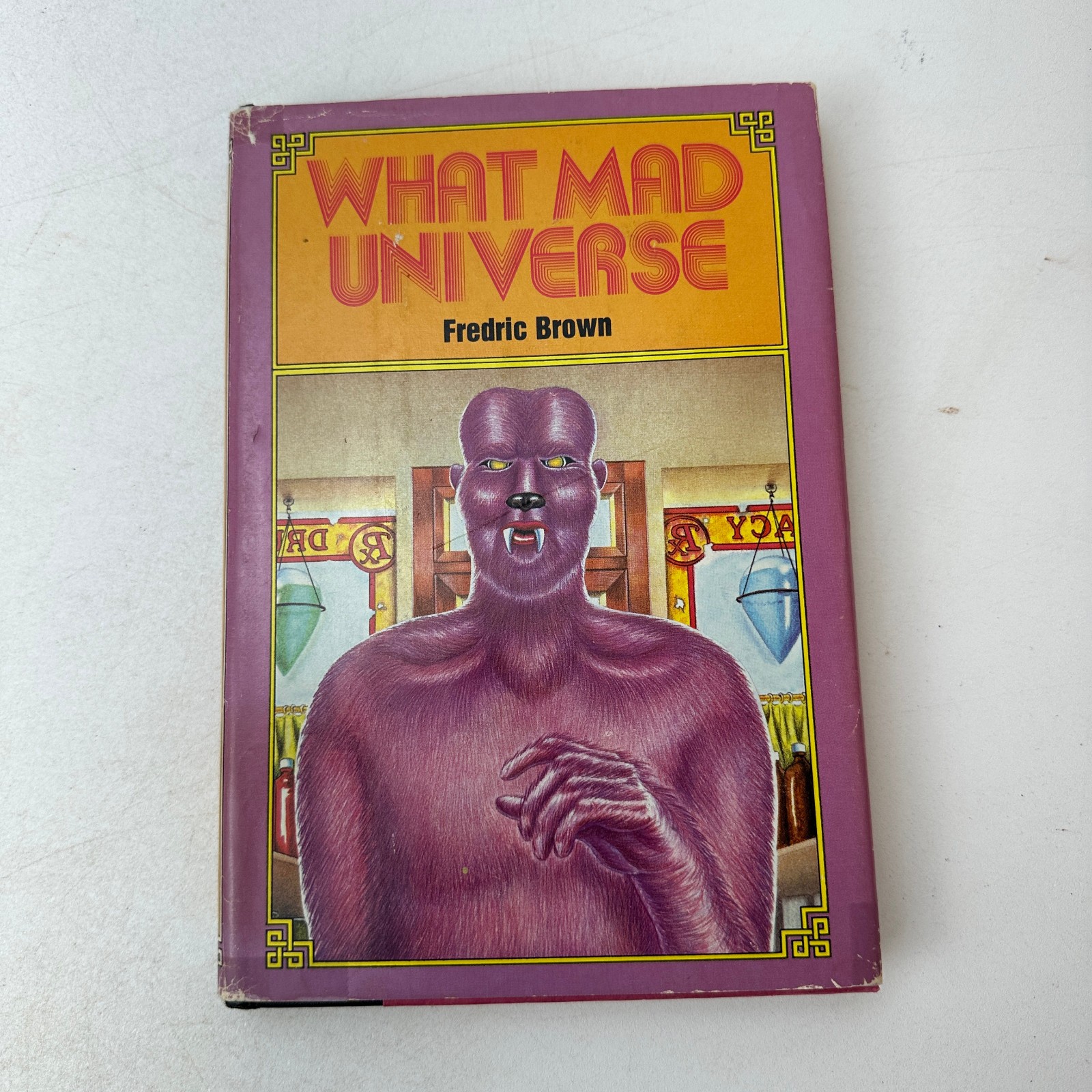 What Mad Universe Fredric Brown HC DJ 1977 Book Club Edition