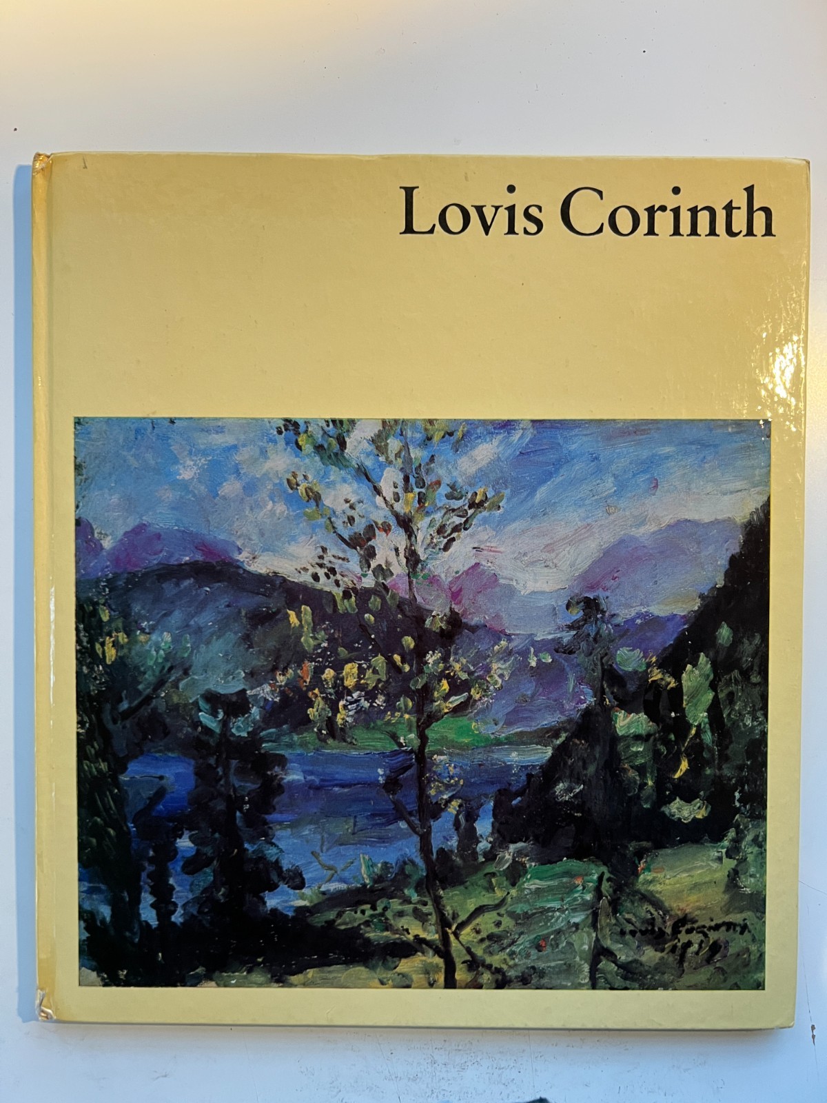 1976 Lovis Corinth Art Monograph by Mechthild Frick – Corinth Family Provenance