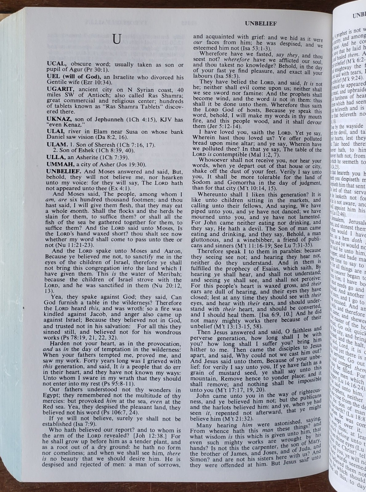 The New Nave’s Topical Bible Revised & Enlarged 1969 100,000 References 1114 pgs