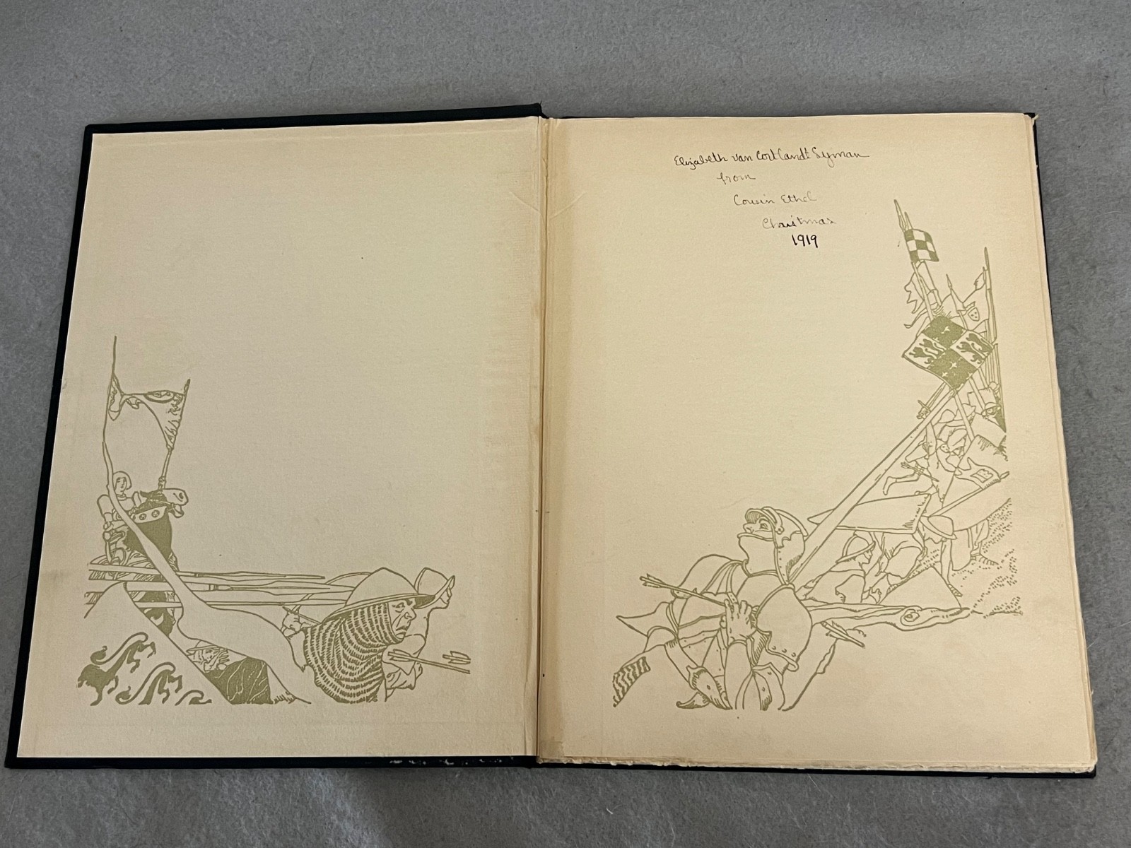 Antique Mark Twain Book Saint Joan of Arc Howard Pyle Illustrated 1st Ed. 1919