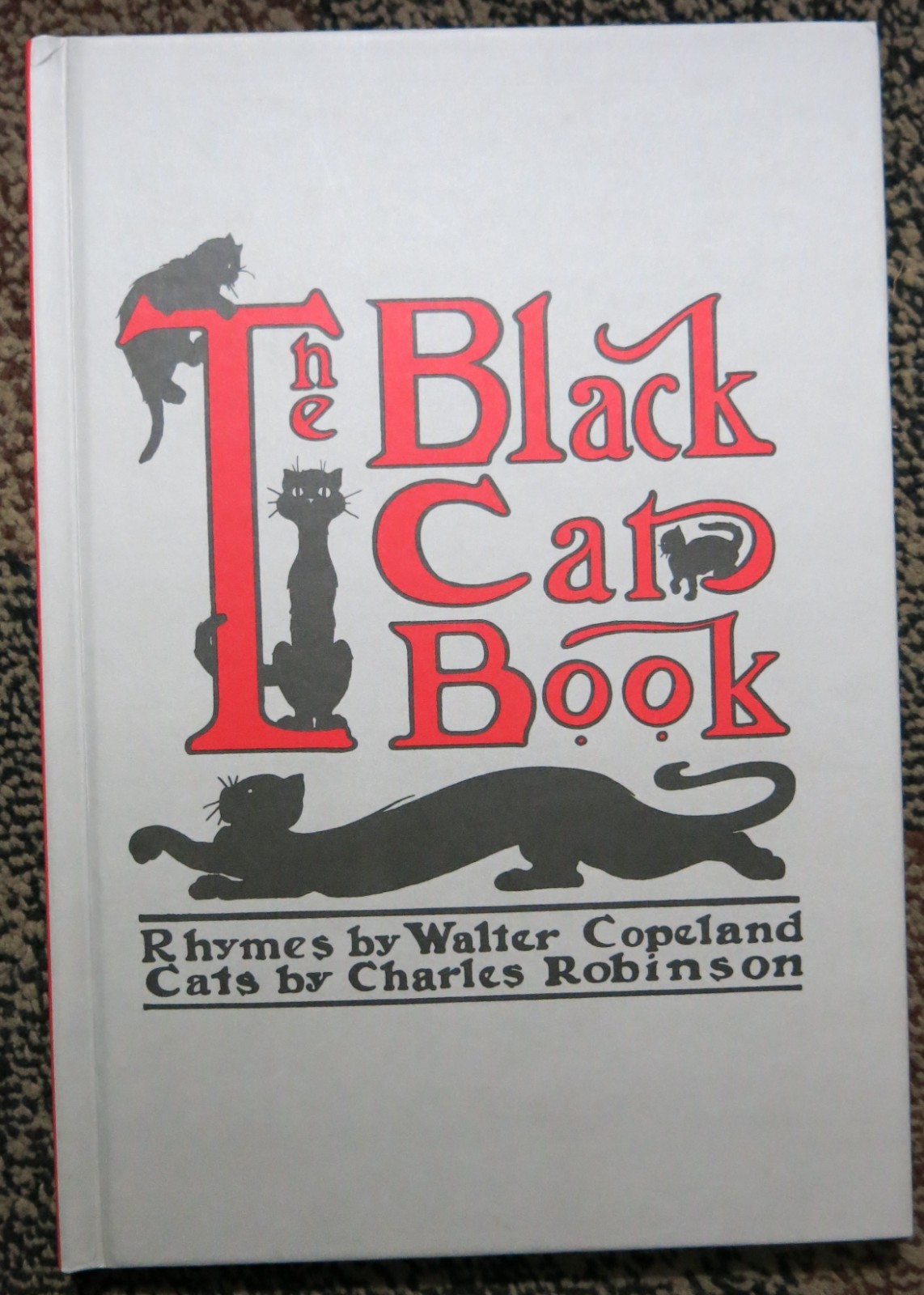 The Black Cat Book – Walter Copeland/Charles Robinson – Green Tiger Press 1st ed