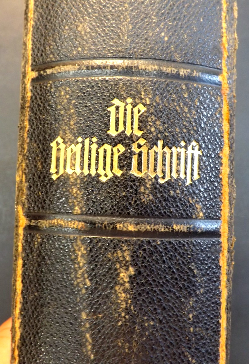 VINTAGE 1932 GERMAN BIBLE Bibel Heilige Schrift D. Martin Luthers Stuttgart