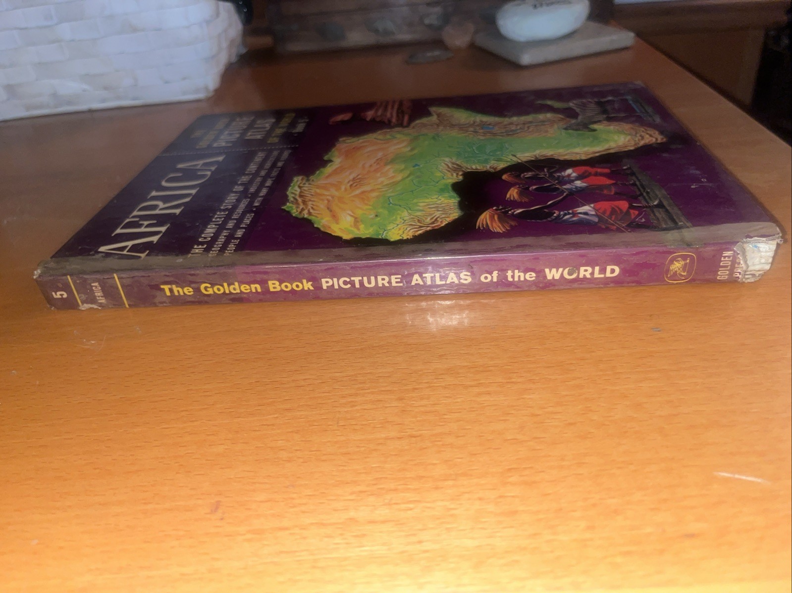 The Golden Book Picture Atlas of the World ~ Africa 1st Edition