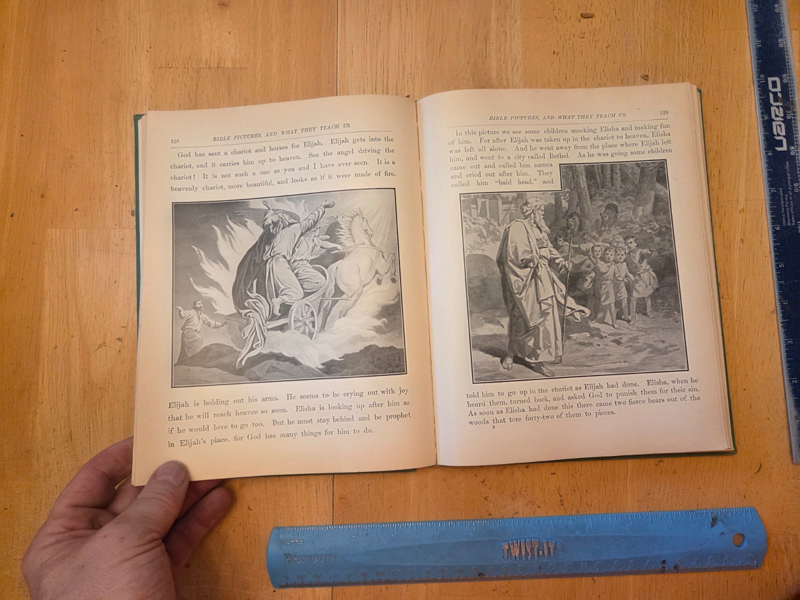 Bible Pictures by Charles Foster – 1914 A. J. Holman Hardcover