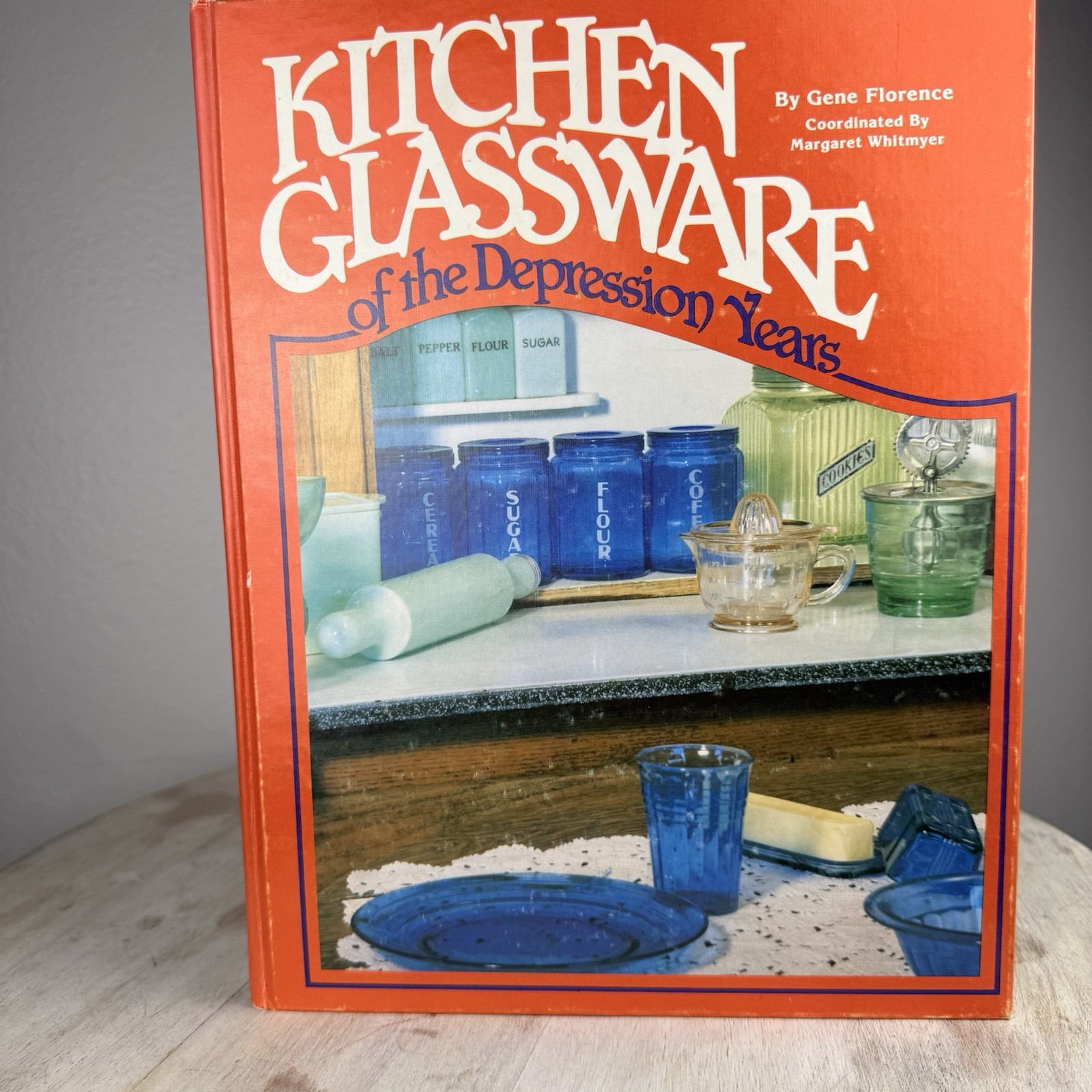 Kitchen Glassware of the Depression Years by Gene Florence (Hardcover) VTG 1981