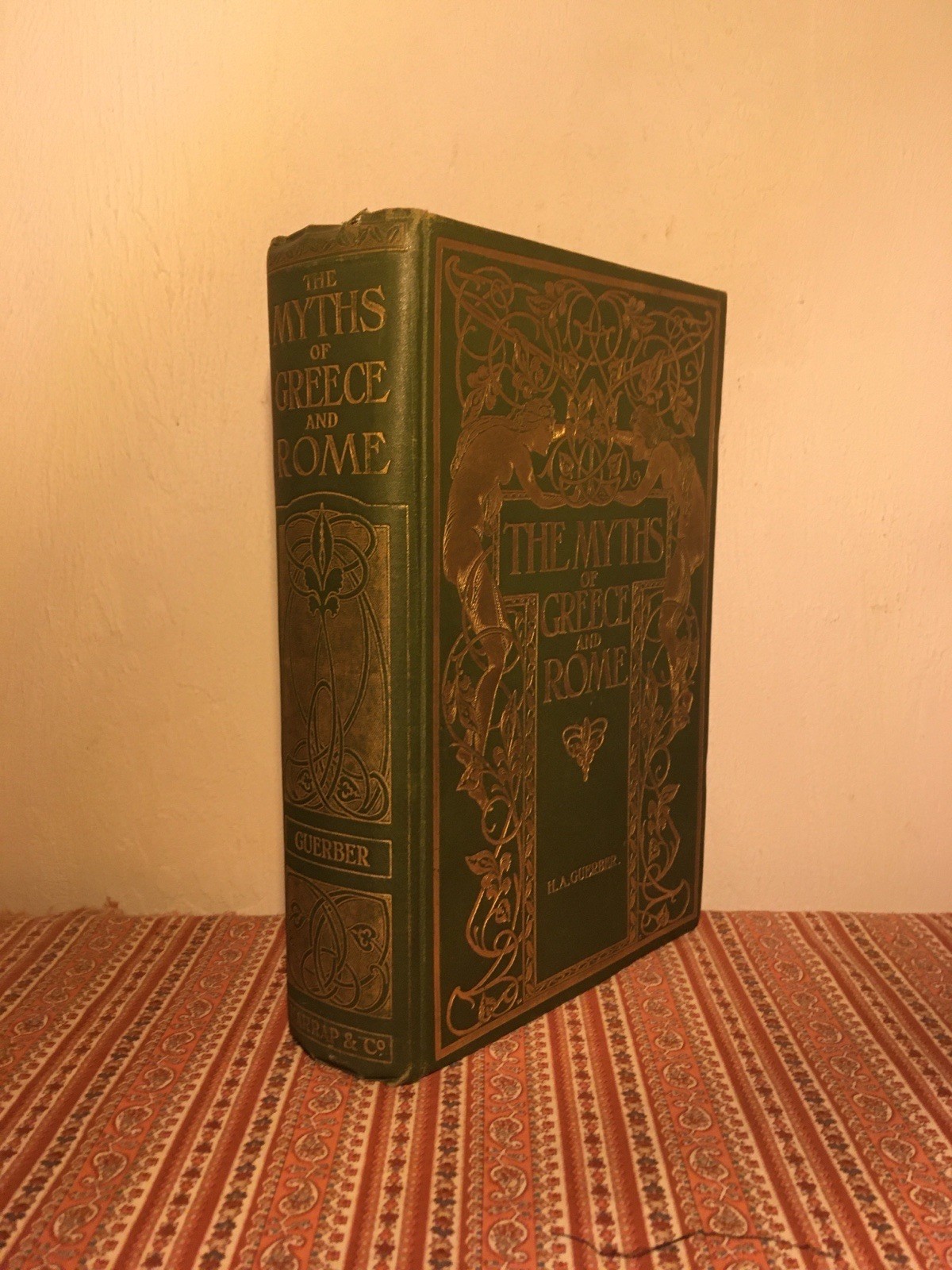 The Myths of Greece and Rome ~ Guerber OCCULT PAGAN LEGEND HERMES TROY ILIAD