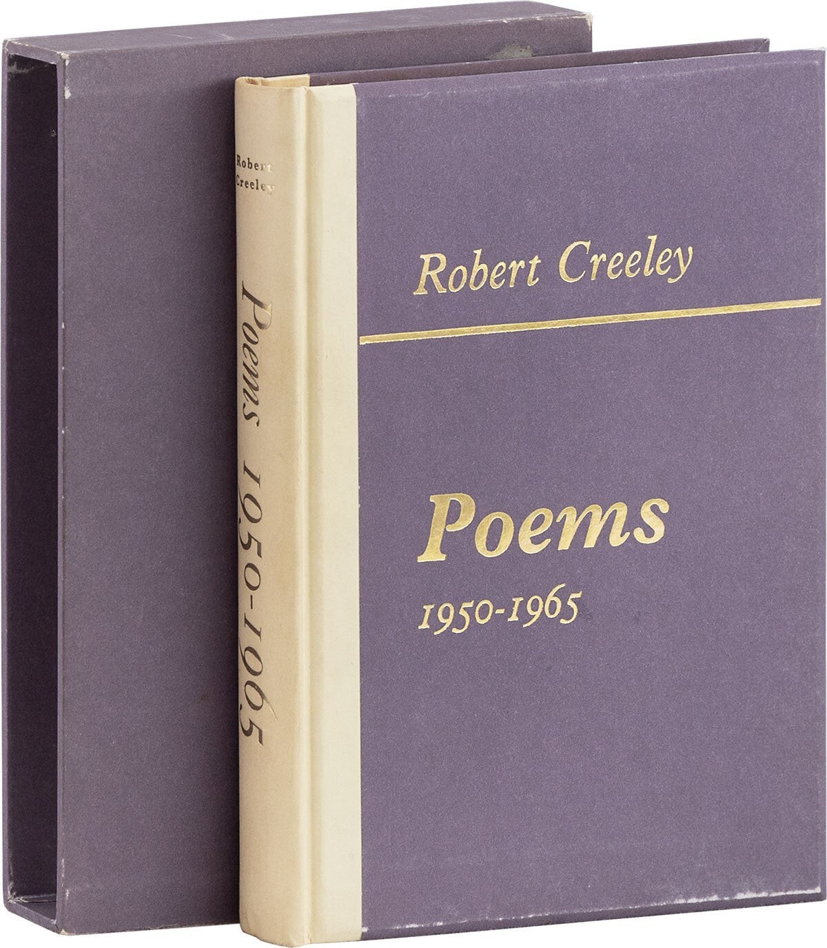 Robert Creeley / POEMS 1950-1965 Signed 1st Edition 1966