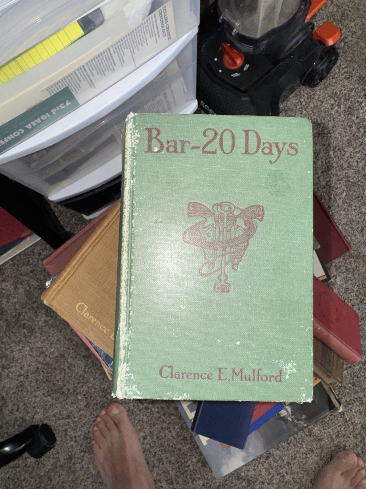BAR-20 DAYS CLARENCE E. MULFORD, 3rd Ed. 1911 A.C. McClurg, Hopalong Cassidy