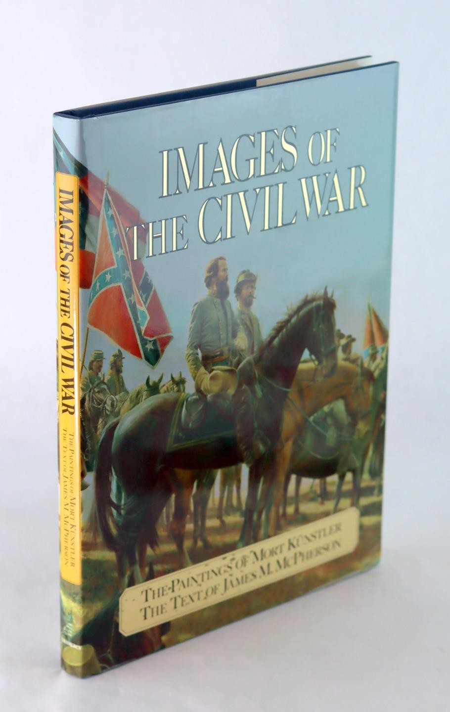 James McPherson Mort Künstler Signed 1st Ed 1992 Images of the Civil War HC w/DJ