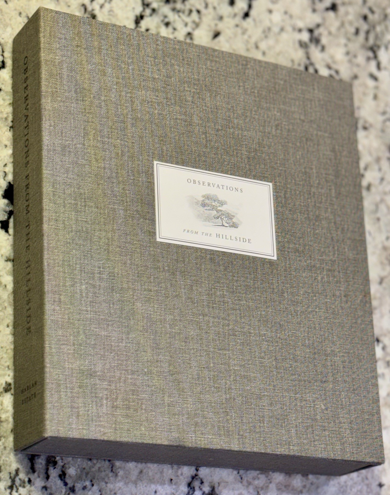 OBSERVATIONS FROM THE HILLSIDE – HARLAN ESTATE SIGNED LIMITED EDITION 76/250