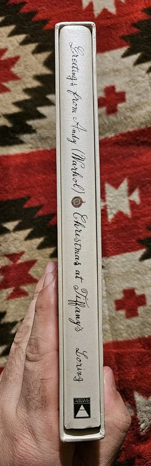Greetings from Andy (Warhol): Christmas at Tiffany’s by John Loring HC 2004