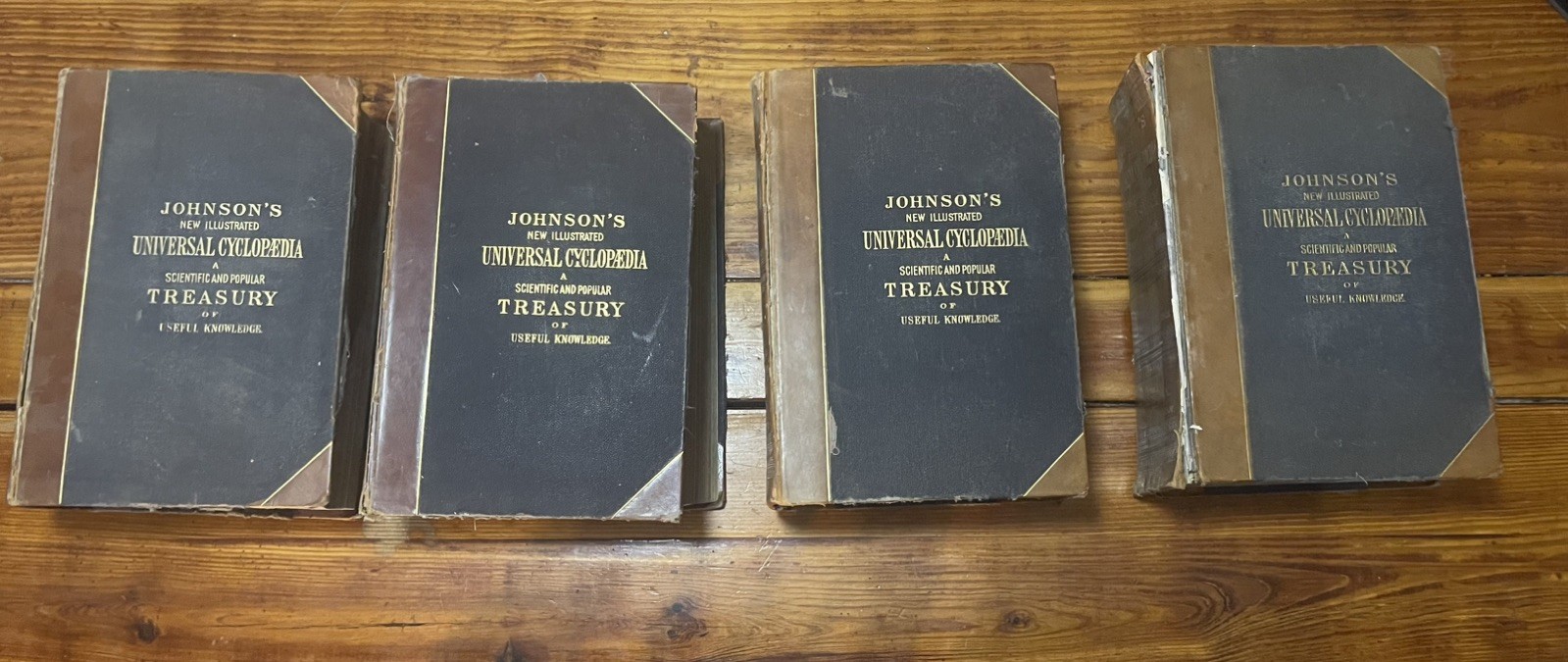 Johnson’s New Universal Cyclopaedia: A Scientific & Popular….4 Vols, 1878