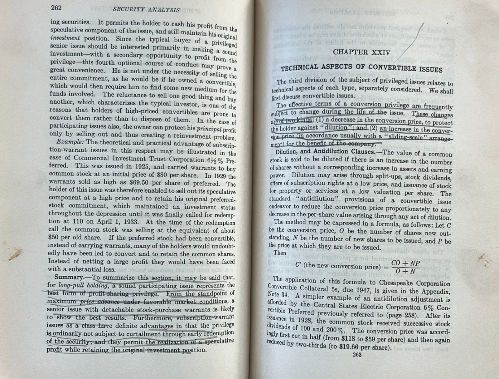 1934 Security Analysis Benjamin Graham 1st Ed/1st Prt Warren Buffett Wall Street