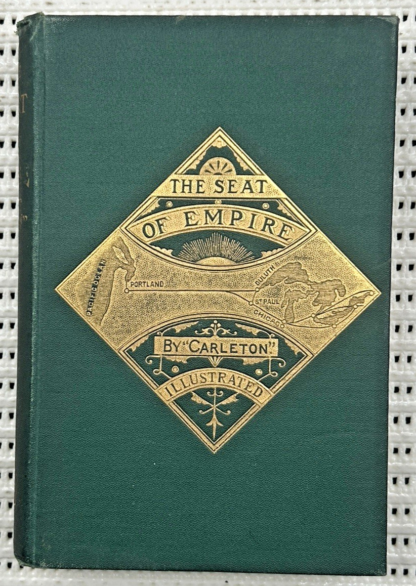 1870 The Seat Of Empire Hardcover 1st Edition Illustrated 232p