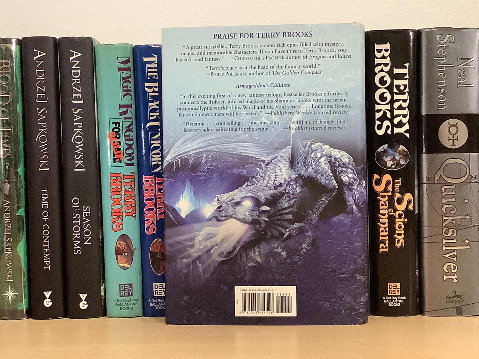 The Elves of Cintra by Terry Brooks, signed – 1st/1st – Genesis of Shannara #2