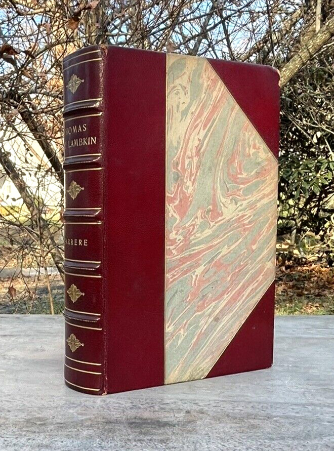 1924 WHITMAN BENNETT FINE BINDING Bound for Harry F. Marks THOMAS THE LAMBKIN