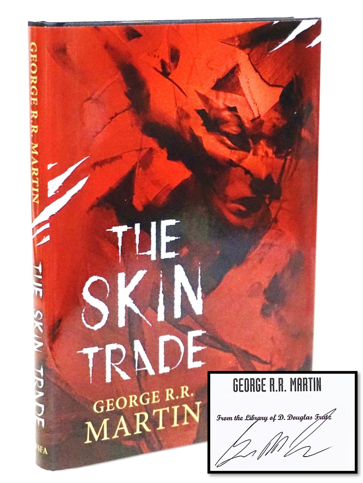 The Skin Trade George RR Martin SIGNED to Douglas Fratz Association WSFA FINE