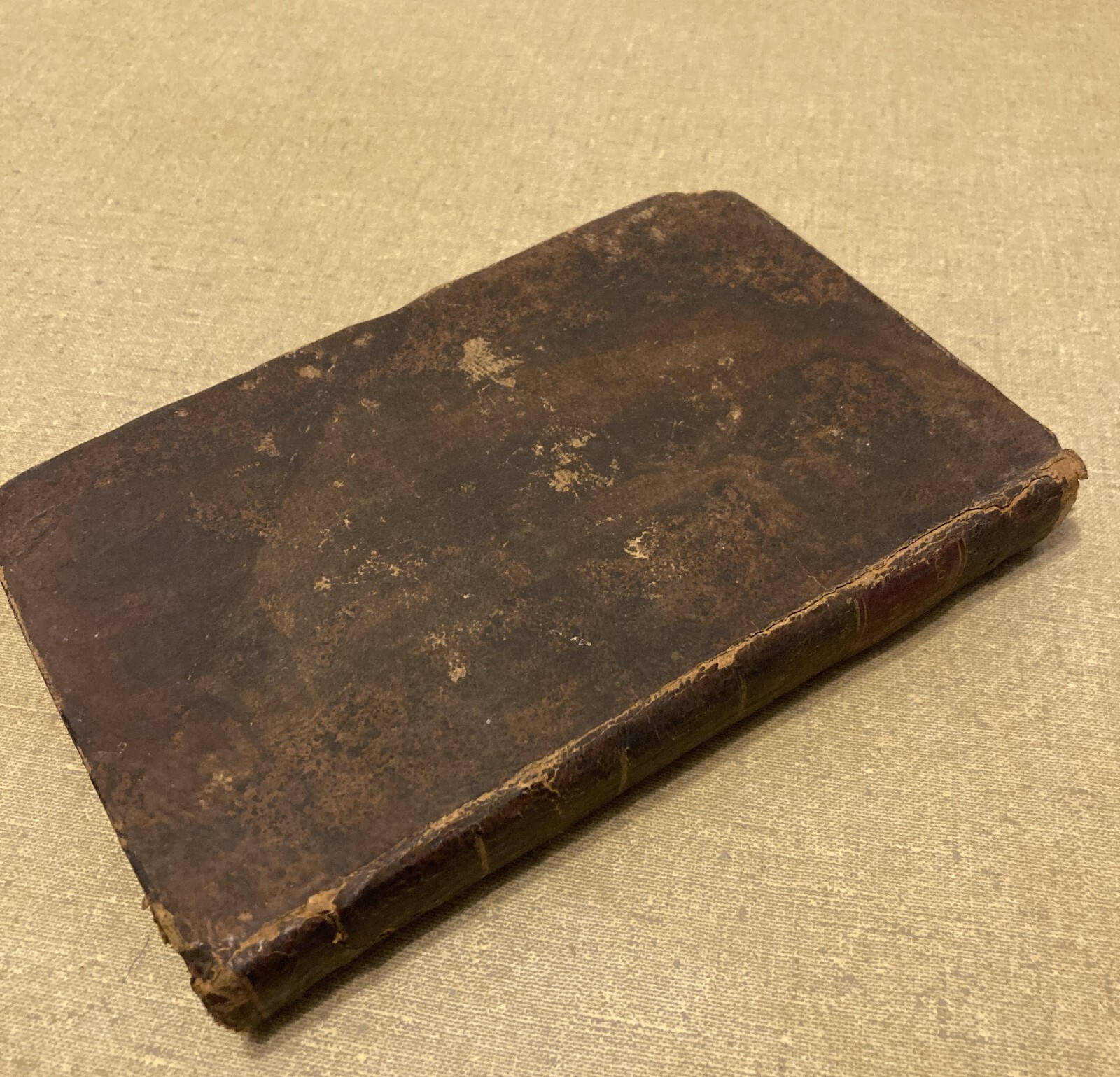 1811 Leather bound The Task a Poem in 6 Books by William Cowper Philadelphia