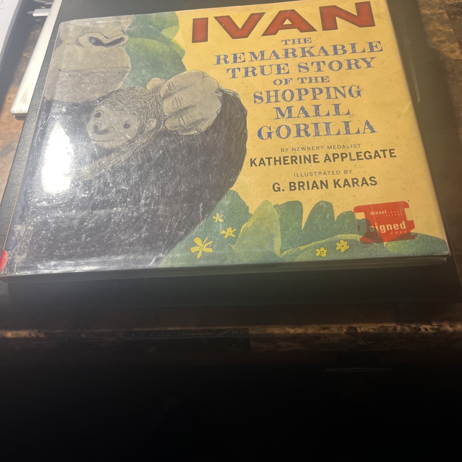 Ivan True Story By Katherine Applegate Signed By Her