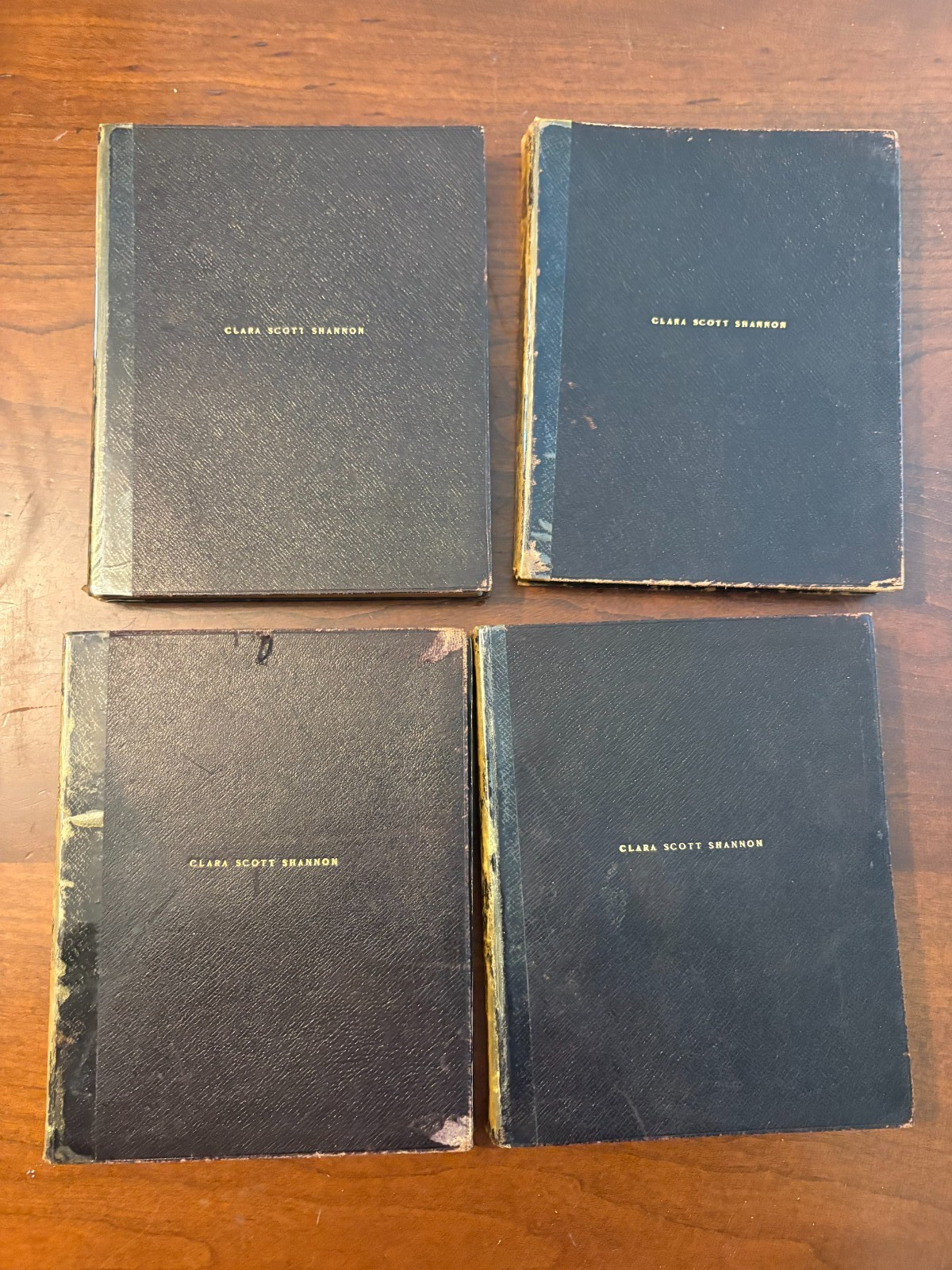 Henry Frowde The Holy Bible Leather Books 4 volumes with Slipcase Vintage