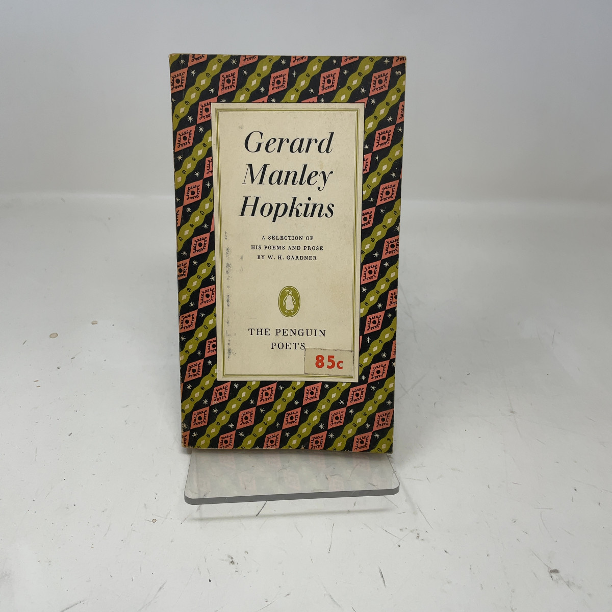 Gerald Manley Hopkins by W.H. Gardner HC First Edition Like New 1961