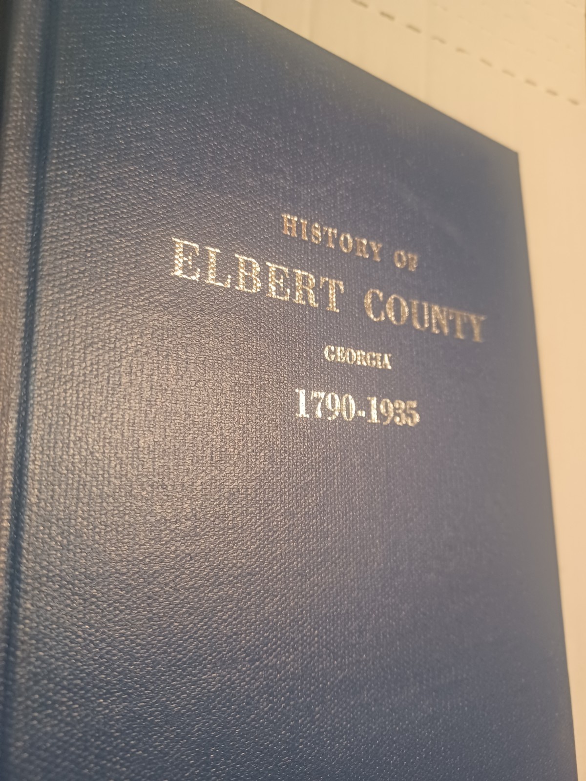 History Of Elbert County Georgia 1790-1935