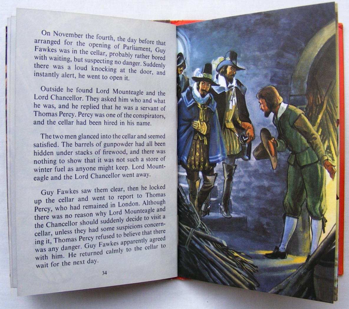 Vintage Ladybird Book – James I & the Gunpowder Plot-561-1st Ed-VGC +FREE COVER+