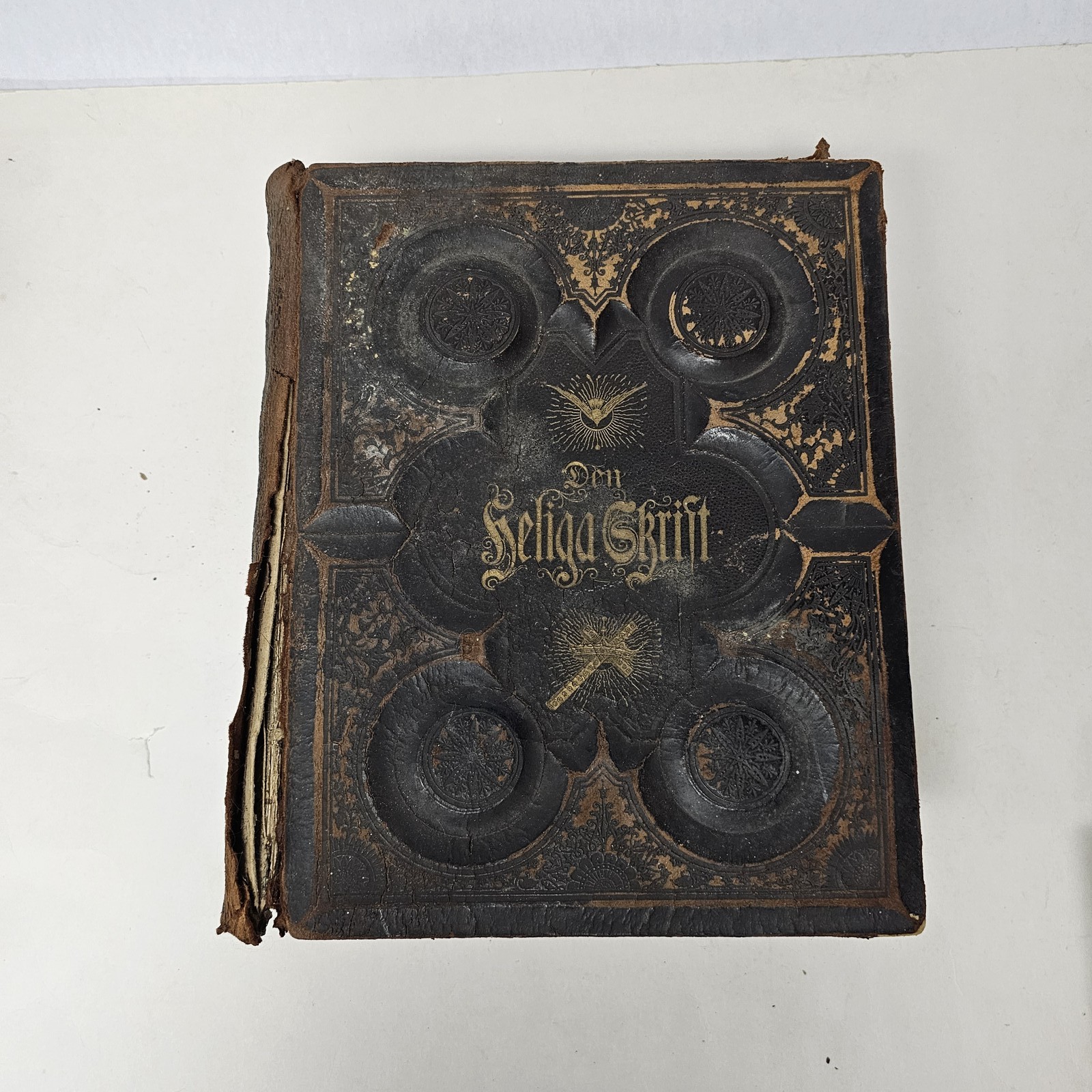 1889 Den Heliga Skrift Swedish Bible Gustave Doré Illustrations Antique