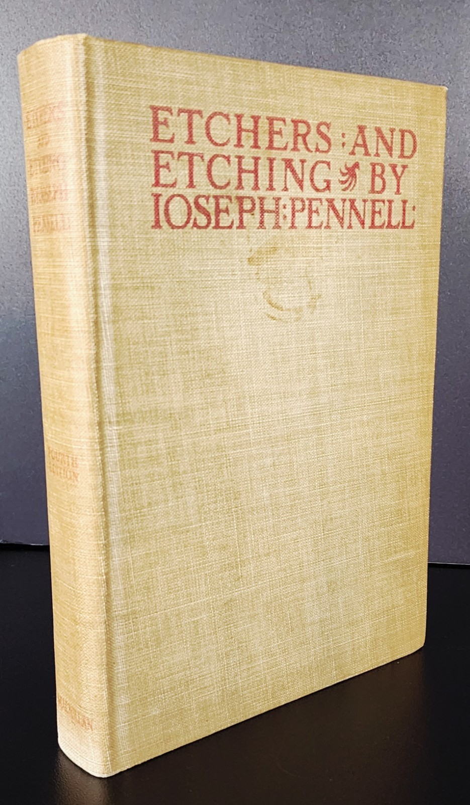 Etchers and Etching Joseph Pennell 1936 HC 4th Ed Art Printmaking Book
