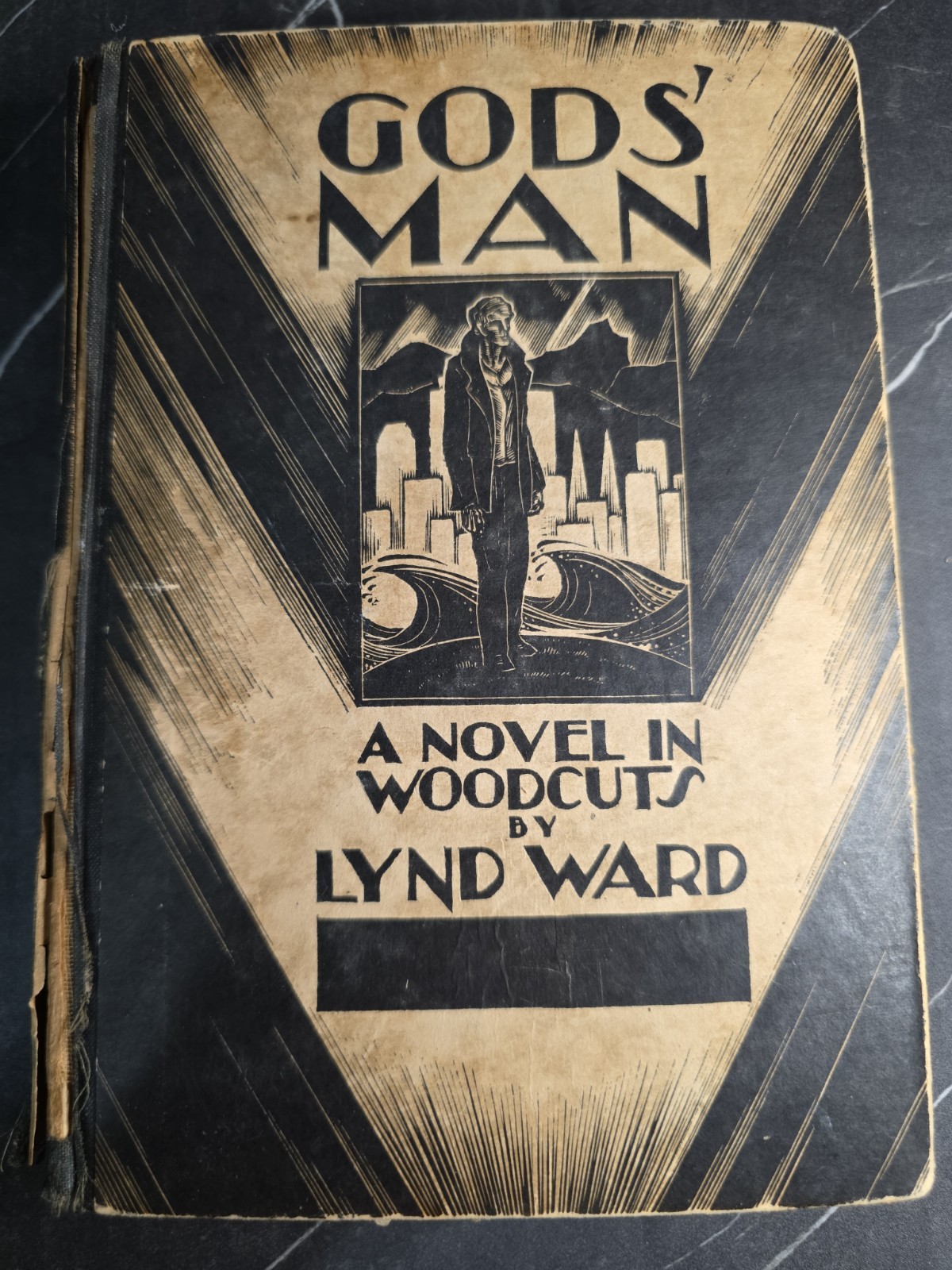 Gods Man A Novel in Woodcuts by Lynd Ward First Edition 5th Printing 1930 HC