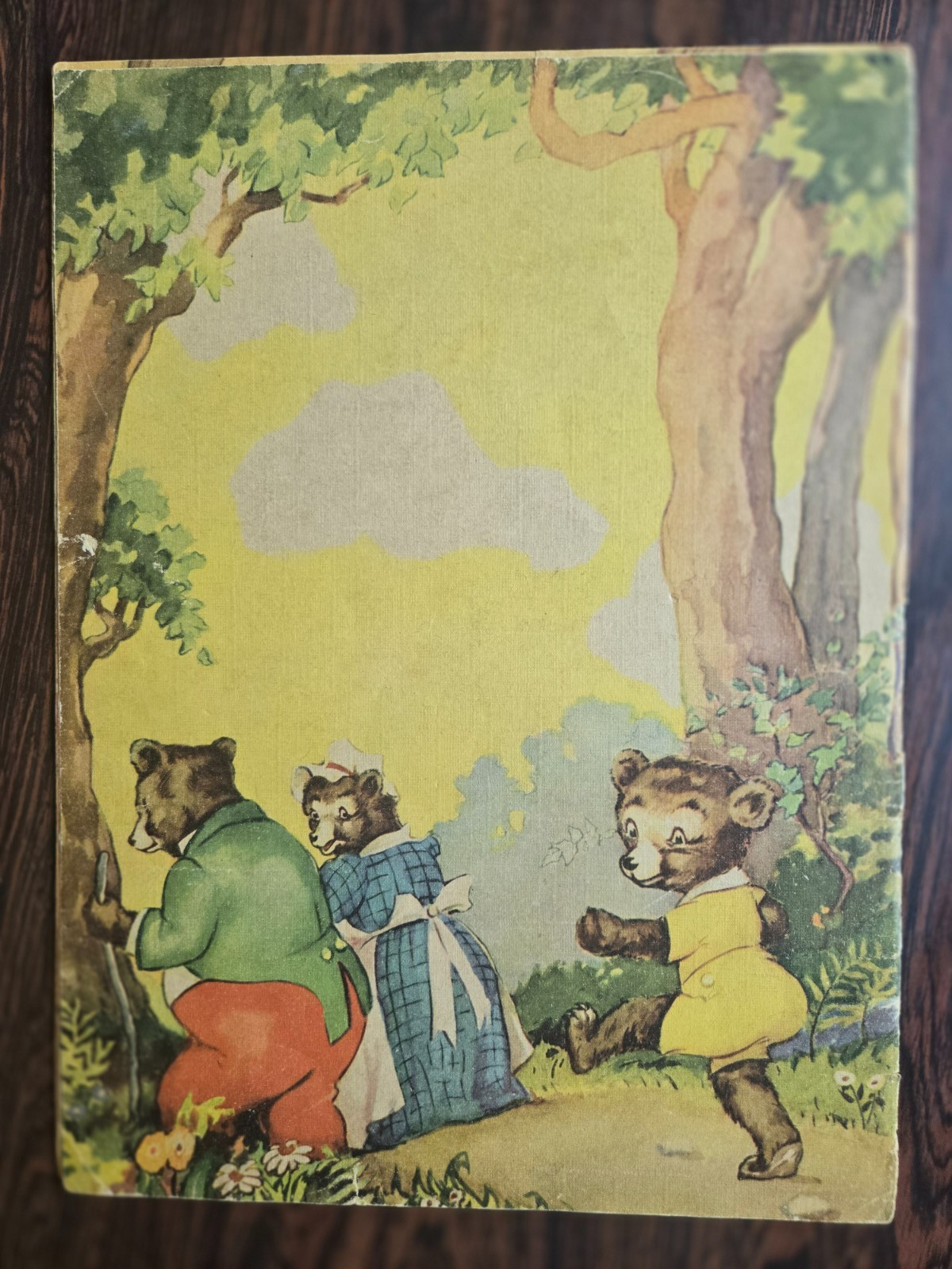 1941 Vintage The Three Bears Whitman Pub Co Racine Wis Book
