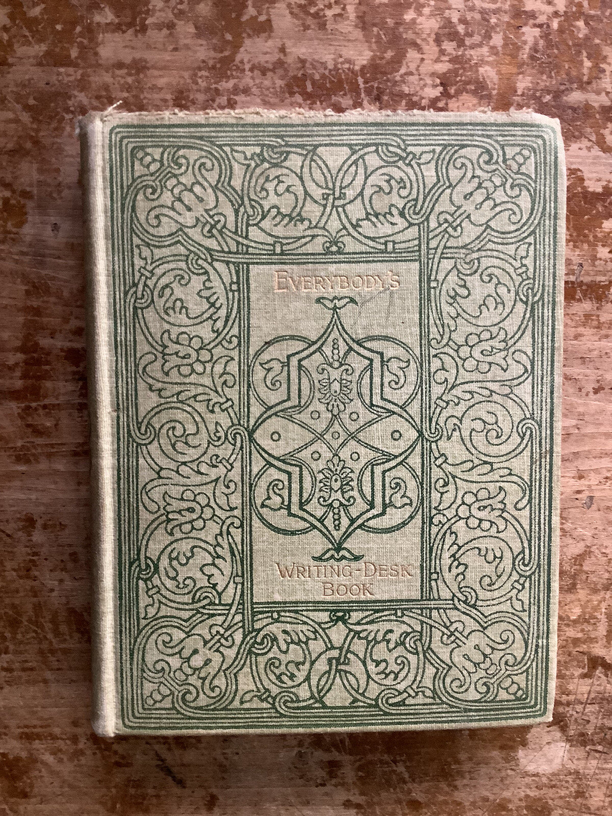 Antique 1903 „Everybody’s Writing-Desk Book“ Grammer Punctuation Synonyms