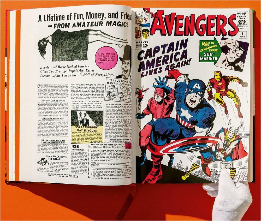 MARVEL COMICS LIBRARY Presents THE AVENGERS Vol 1. ~ 1963–1965 ~ TASCHEN XXL