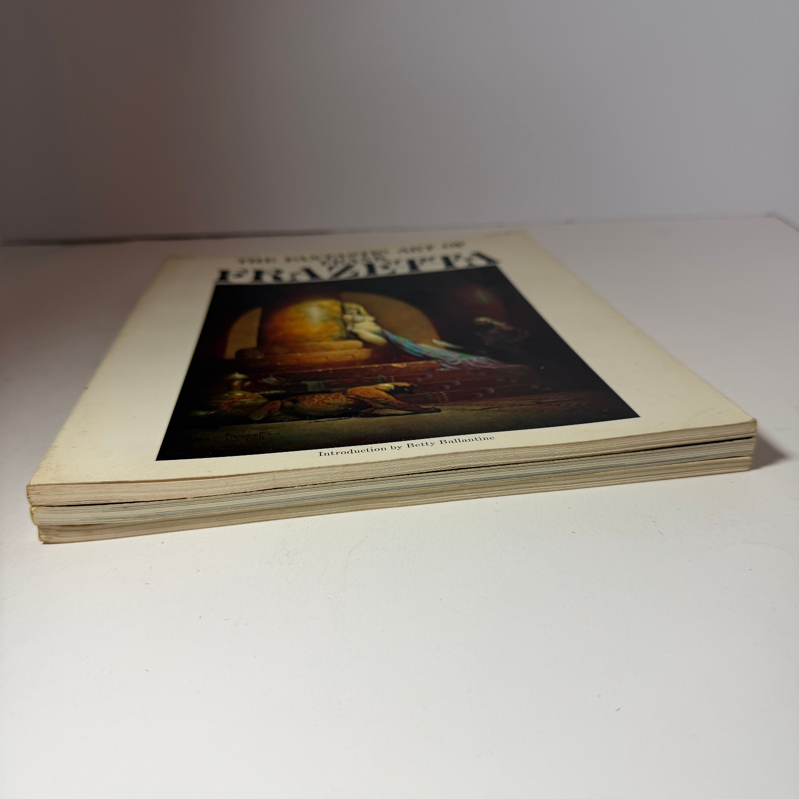 The Fantastic Art Of Frank Frazetta Vintage Books 1 2 & 4 Art Book Set Used