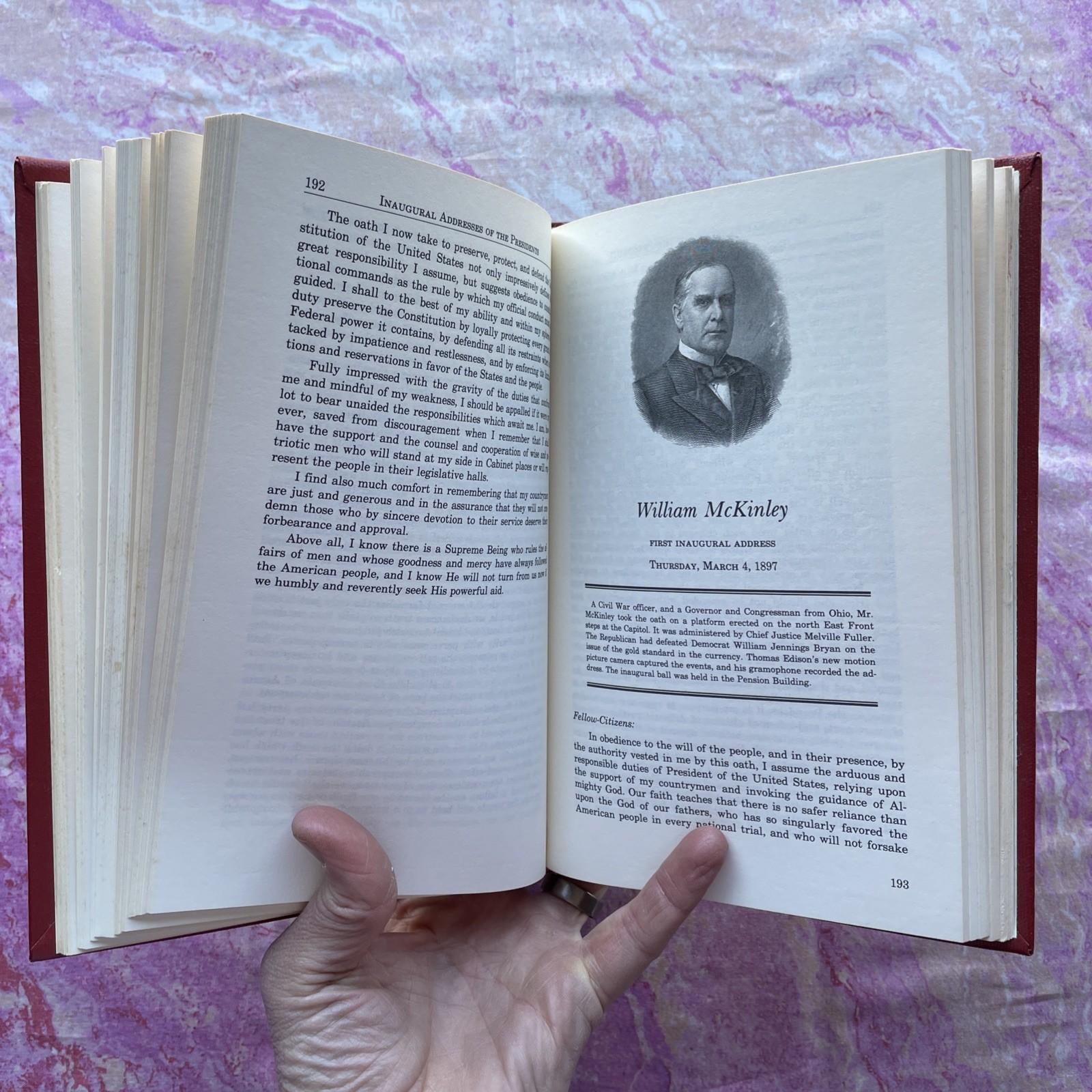 Inaugural Addresses of the U.S. Presidents, 1789-1989 : Bicentennial Edition HC