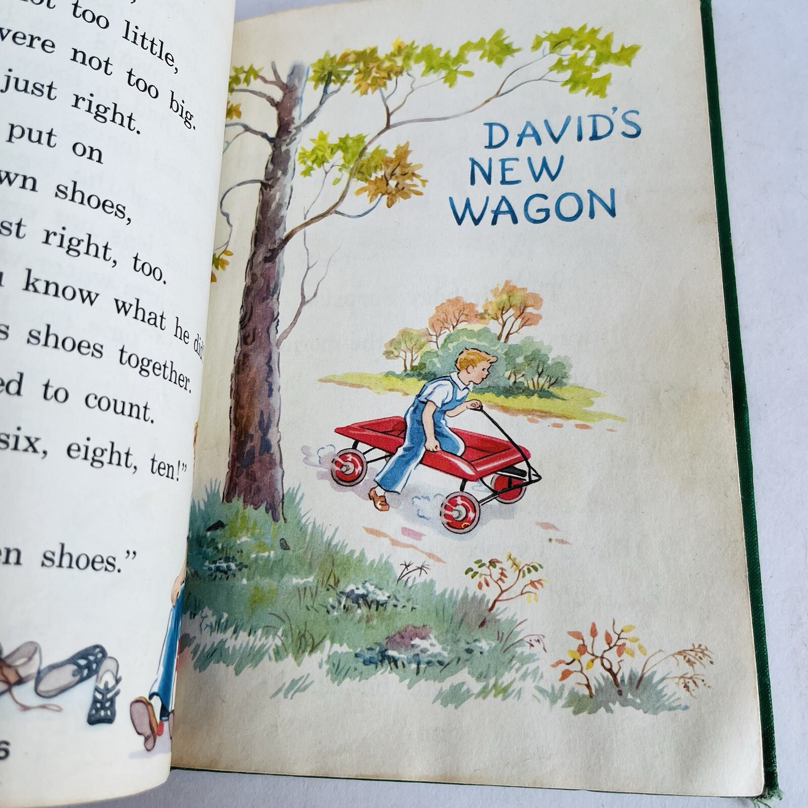 1940 Anything Can Happen Alice and Jerry Reader Vintage School Book Row Peterson
