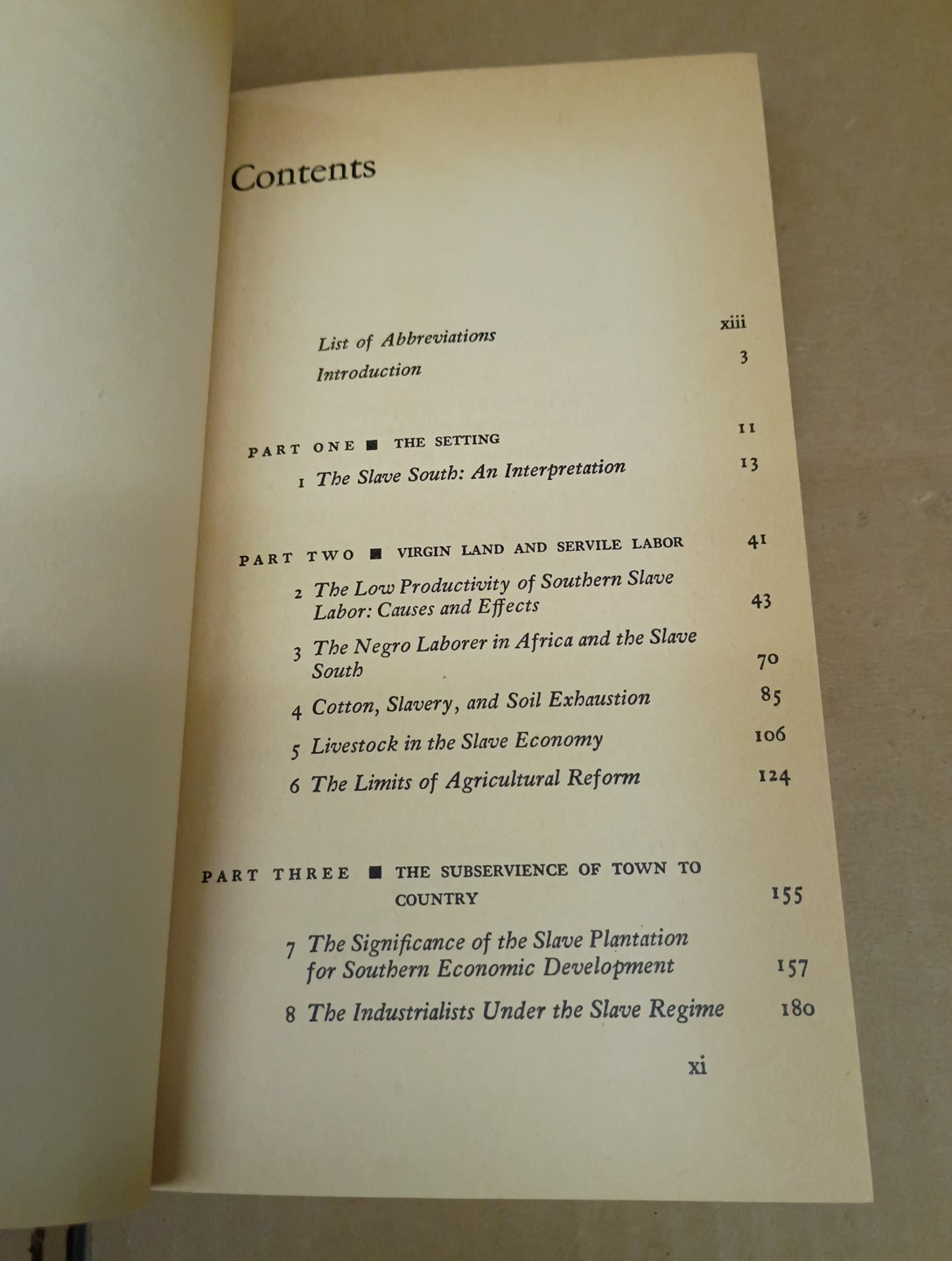 Eugene Genovese DJ Political Economy of Slavery Studies in the Economy 1965
