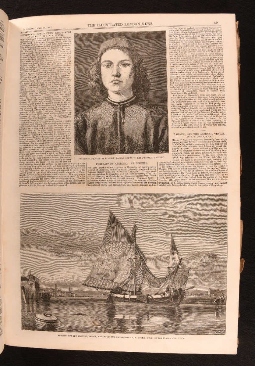 1860 The Illustrated London News Vol XXXVI Jan to June 1860 Ingram First Ed I…