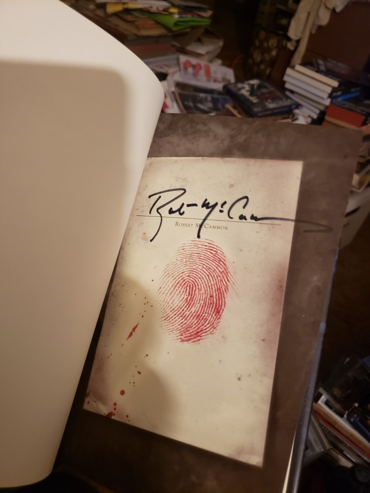 SIGNED Robert McCammon Freedom Of The Mask 1st Edition Hardcover Mint Copy
