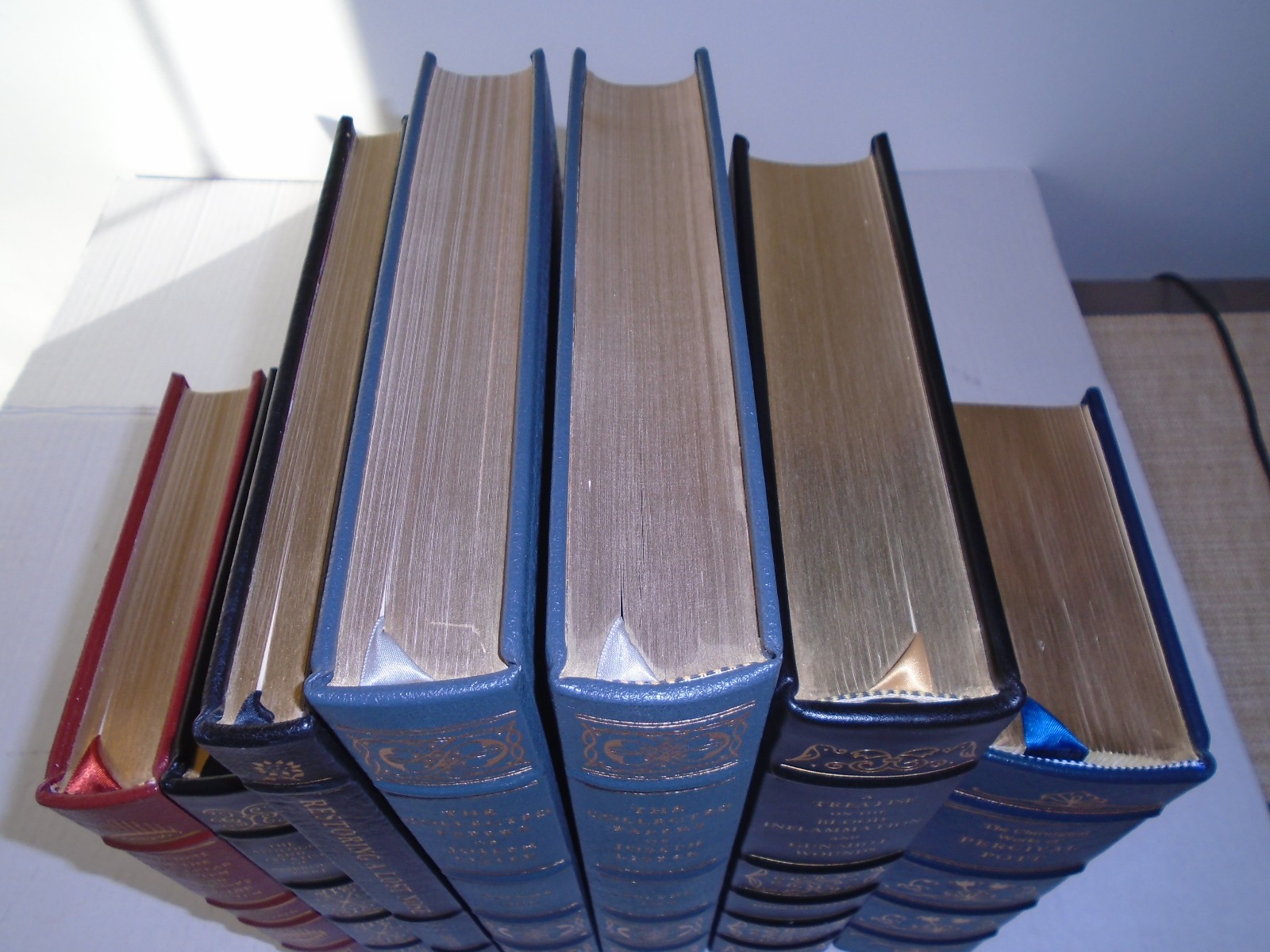 Lot of 7 Limited Edition #1177 of 7,500 The Classics of Surgery Library