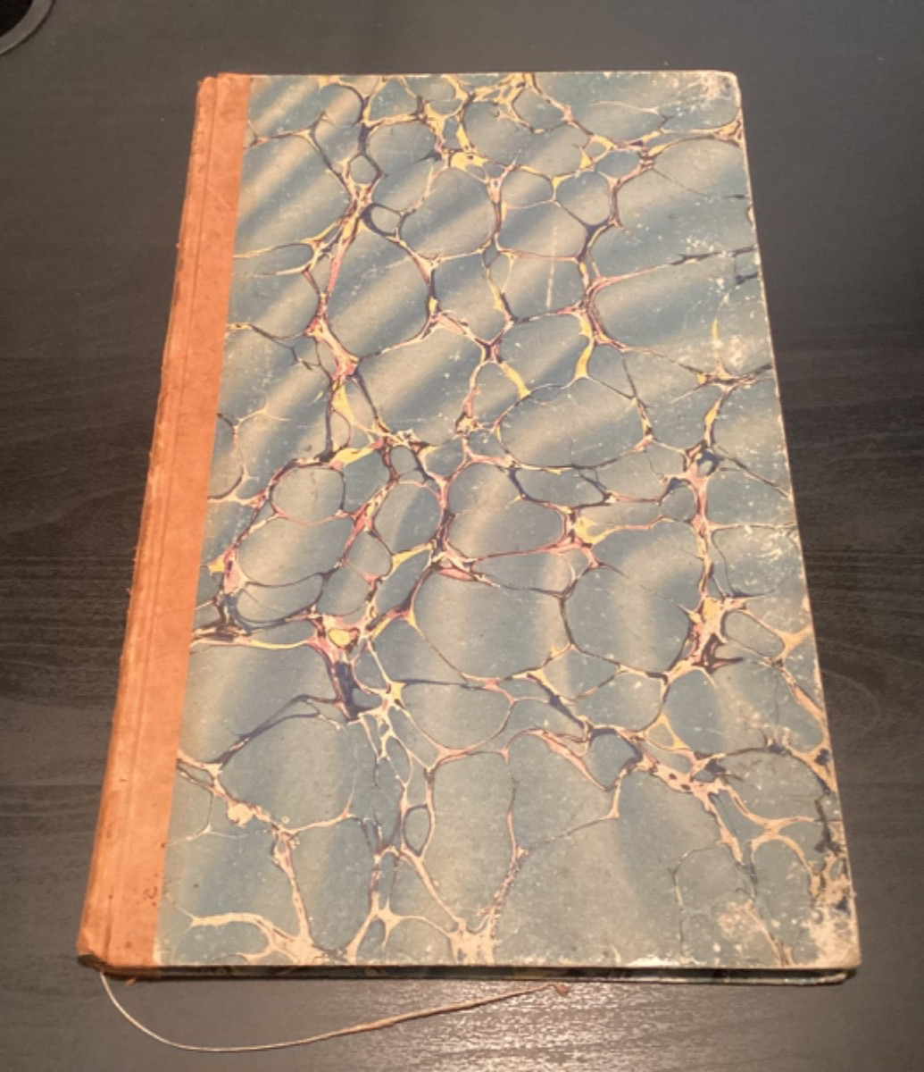 1850s Ledger Book Of Liquor & Spirits – See Below Alcohol Brewing Beer Wine