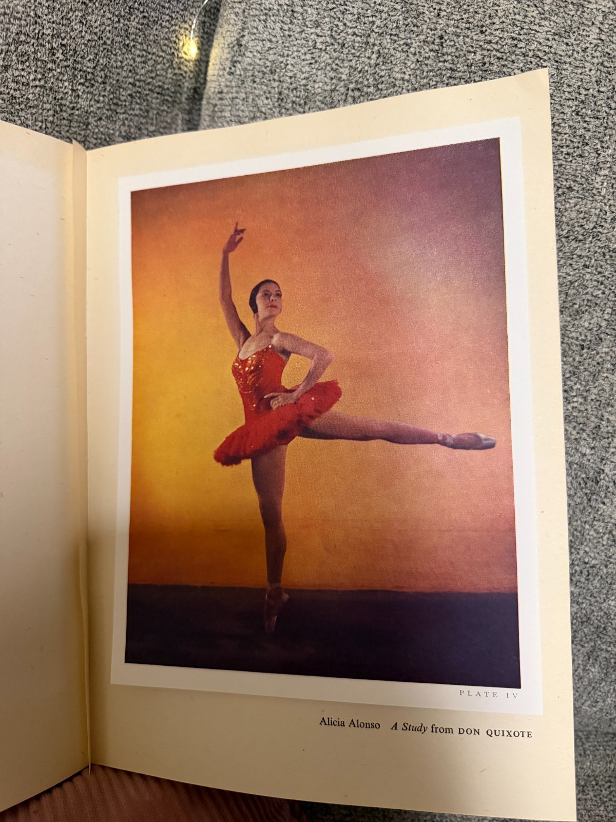 Studies of Dancers Gordon Anthony 1948 HC Ballet Photography Plates VG No DJ
