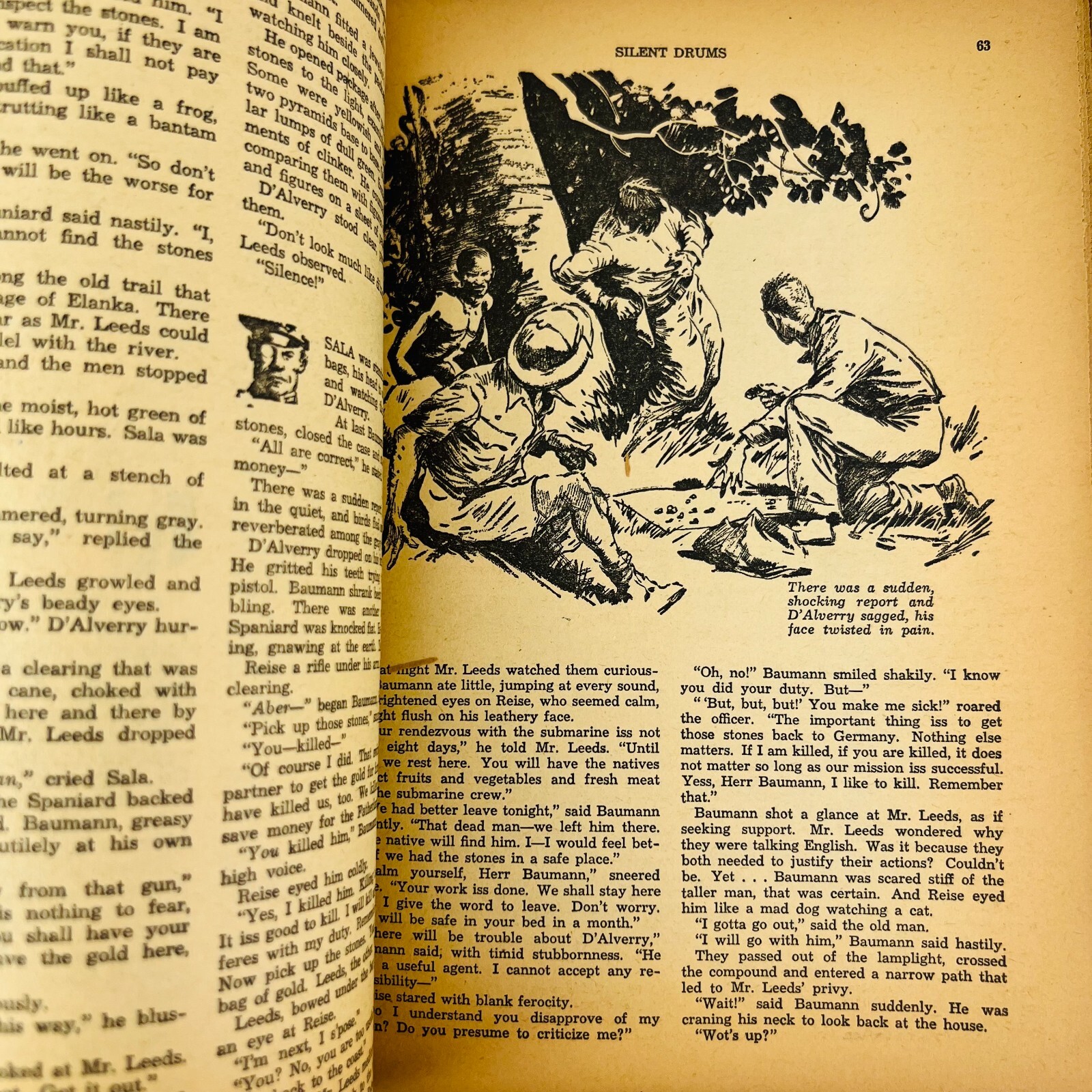 RARE PULP!!! – ADVENTURE – 1944 JUNE – LORDS OF THE NOON SUN – VG