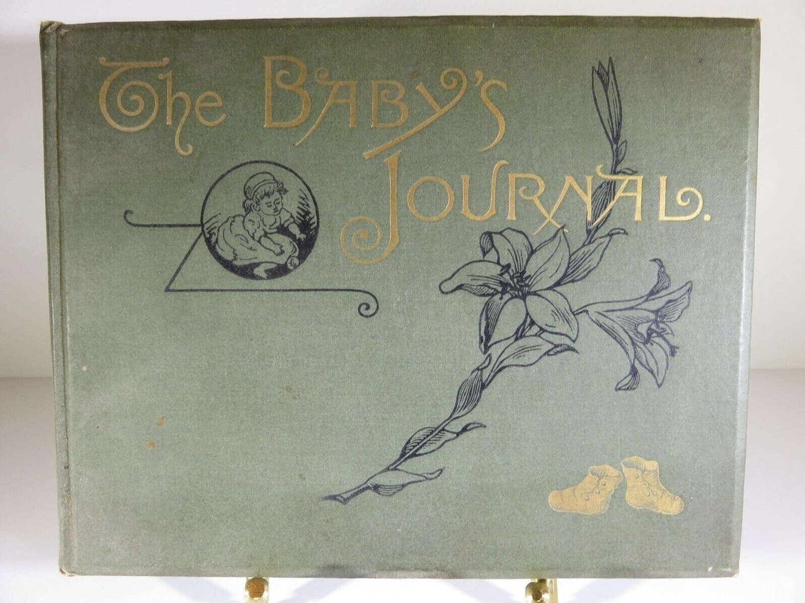 1885 Victorian Era The Baby’s Journal by S. Alice Bray Anson DF Randolph & Co