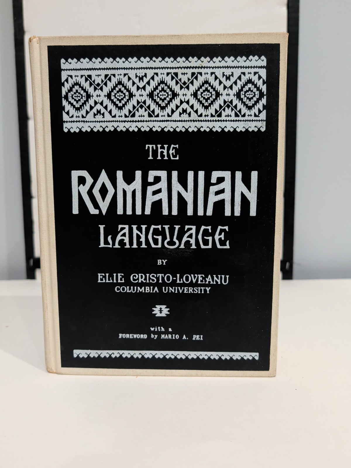 The Romanian Language Elie Cristo-Loveanu 1962 Columbia University Illustrated