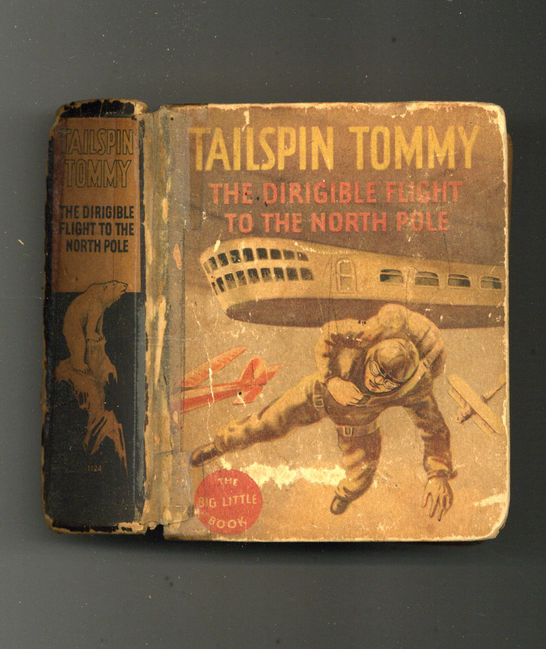 Tailspin Tommy the Dirigible Flight to the North Pole #1124 PR 1934 Low Grade