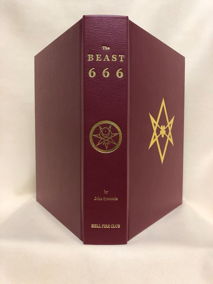 Aleister Crowley The Beast 666 John Symonds full leather limited edition