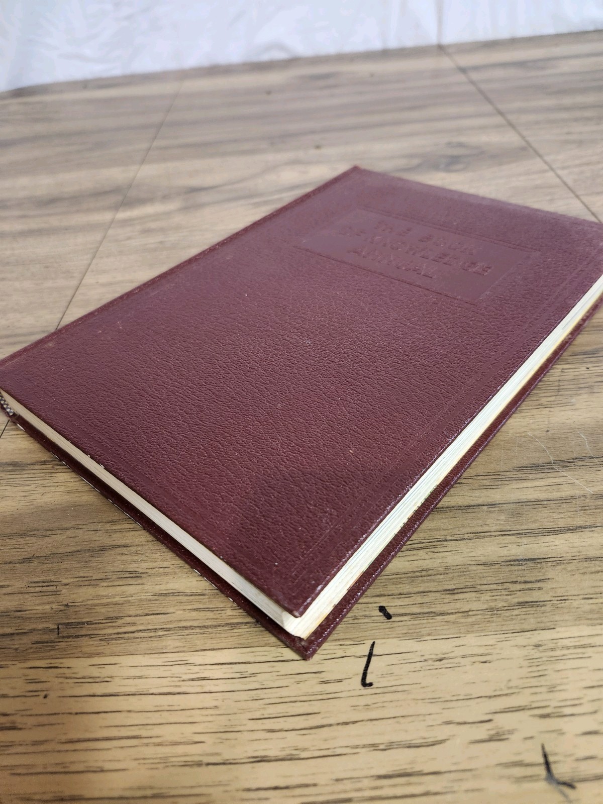 The Book of Knowledge 1955 Annual, Illustrations (The Grolier Society, Hardcover