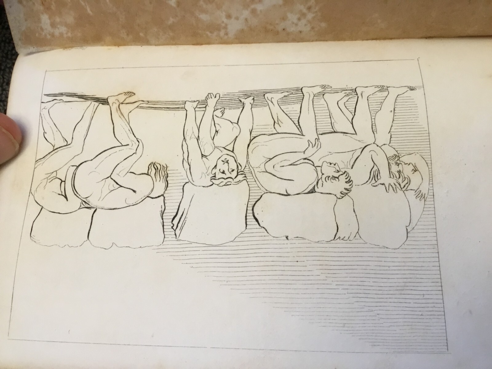 THE VISION, or HELL, PURGATORY and PARADISE, 1850, DANTE ALIGHIERI, FLAXMAN ILLU