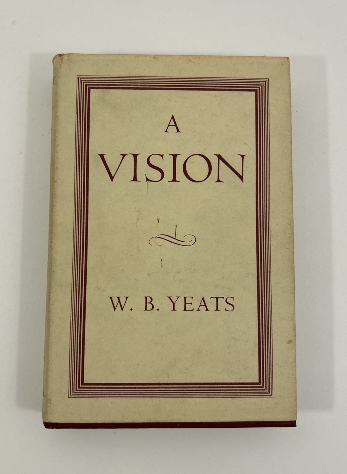 A Vision By W. B. Yeats 1962 Macmillan – W. B. Yeats
